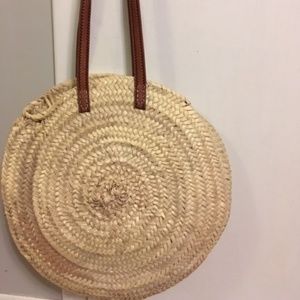 LUCENA. Round Shopper Basket